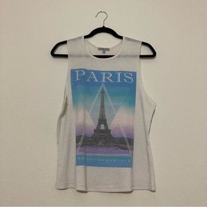 Charlotte Russe Paris Muscle Tank